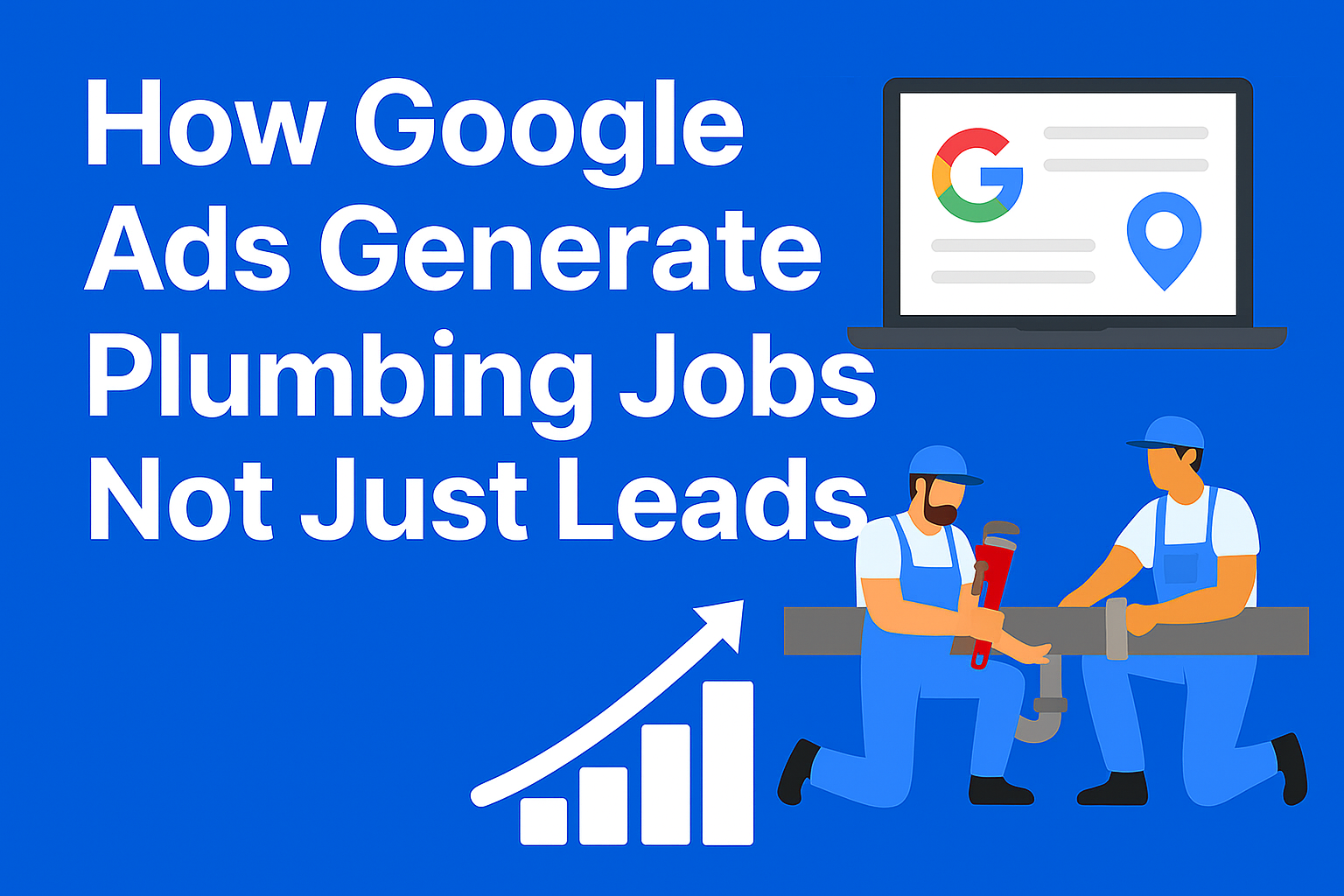 Google ads for plumbing searches to get profitable jobs.